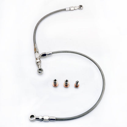 TRITDT Fits 02~06 WRX / 04~14 STI IHI RHF5HB VF34 B.B. AVCS/Turbo Oil Feed Line