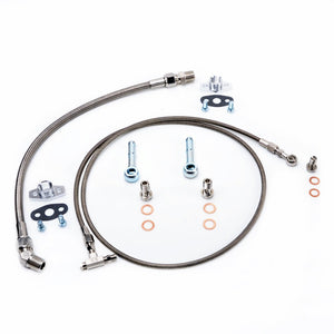 TRITDT Fits Garrett GT25R GT28R GT30R Ball Bearing Oil and Water Line Kit 150cm