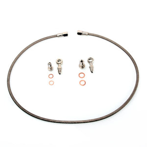 TRITDT Fits SUBARU WRX w/ Stock Mitsubishi TD04 TD05 Turbo Oil Feed Line Kit
