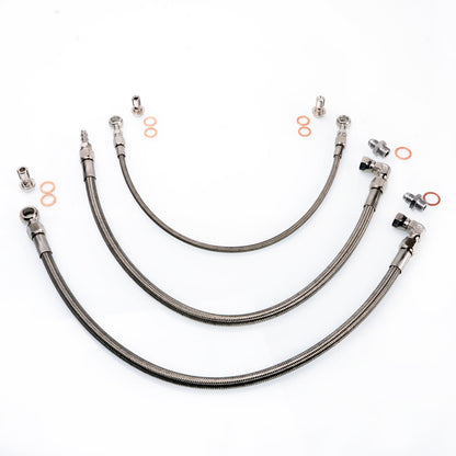 TRITDT Fits Nissan Skyline R31 RB20DET Turbo Oil and Water Line Kit 6AN