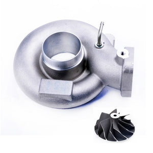 TRITDT Turbo Compressor Kit for SUBARU WRX MY08 GH8 2008 16G Cover + Cast Wheel