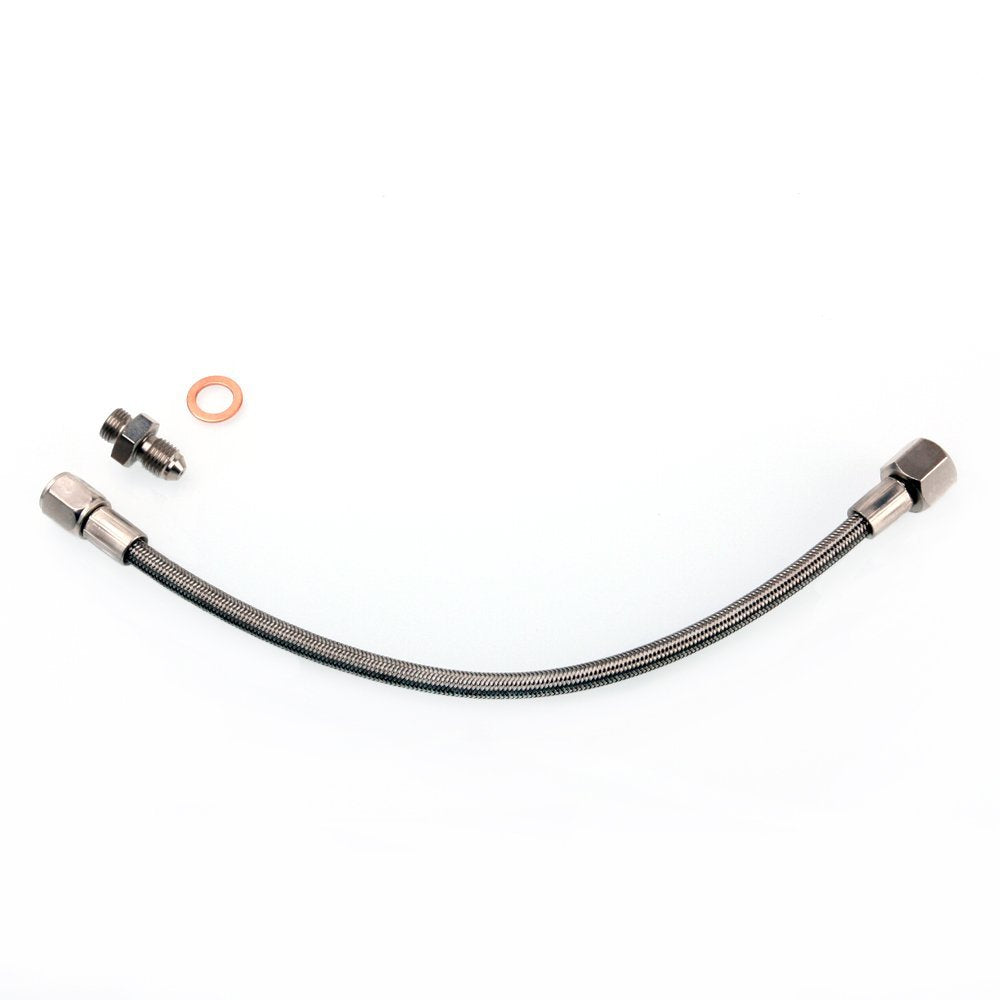 For SUBARU EJ20 EJ25 w/ AVCS Fit Garrett T25 T28 Journal Bearing Oil Feed Line