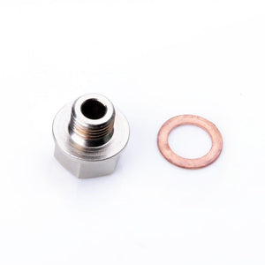 TRITDT for Oil Water Boost Temp Sensor Adapter Kit M14x1.5mm to Female 1/8NPT