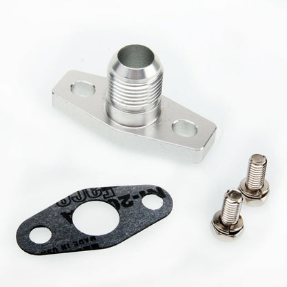 TRITDT Turbo Oil Return Flange Kit -8AN Fit Garrett GT15 GT17 GT20