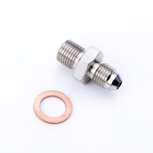 Fits 4G63T/4B11T EVO 1~10 TD05H Oil Feed Adapter Kit M12x1.25mm 1.5mm Restrictor