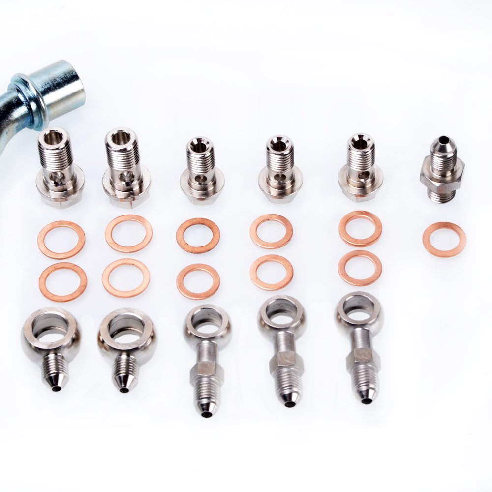 TRITDT Fits SAAB 9000 Aero 2.3L TD04HL Turbo Oil and Water Line Kit