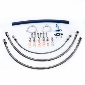 Fits Nissan S14 S15 SR20DET Silvia w/ Greddy 3 Bolt Type Oil and Water Line Kit
