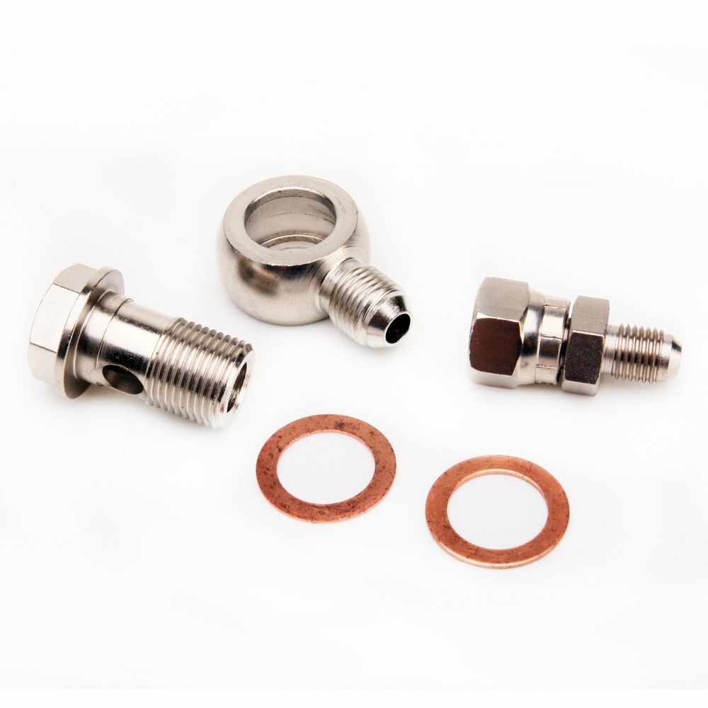TRITDT Banjo Bolt Kit M18x1.5mm to 4AN for TOYOTA 3SGTE ST165 Celica Gen 1 & 2