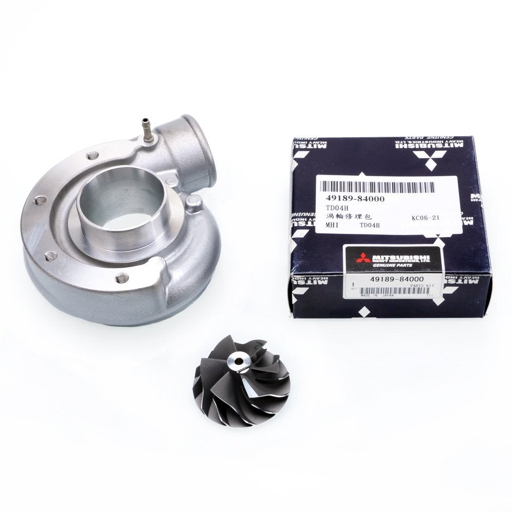 Compressor Upgrade kit Fit Mitsubishi TD04H 04HL 19T w/ Genuine Repair Kit