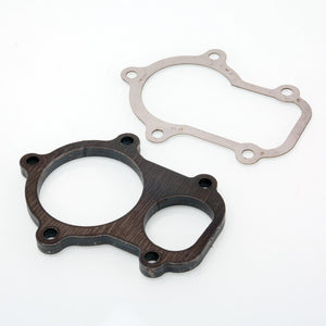TRITDT Turbo Turbine Outlet Flange & Gasket Set For Ford Falcon XR6 BA, BF, FG