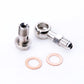 TRITDT Turbo Water Banjo Bolt Kit M12x1.25mm w/ 5mm Hole for SUBARU TOYOTA