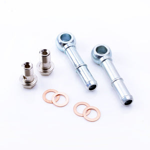 TRITDT Fits Mitsubishi TD04 TF035 Turbo Water Pipe Kit M12x1.25mm