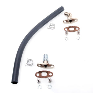 TRITDT Turbo Oil Return NBR Hose OD 18mm 5/8" ~ 3/4" fits Mitsubishi TD07 TD08
