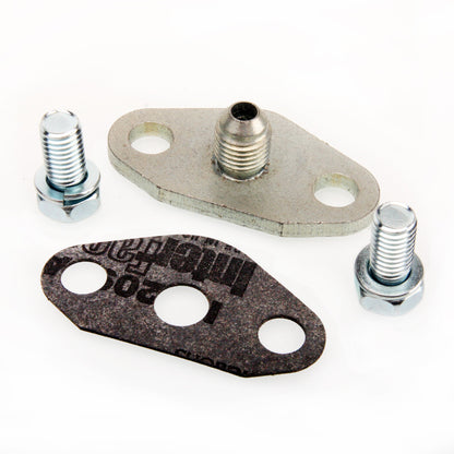 TRITDT Fits Garrett GT4202R GT4508R BB Oil Feed Flange Kit 1.5mm Restrictor