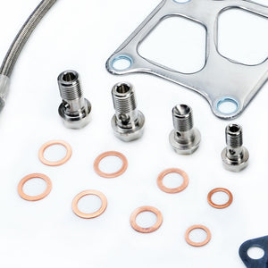 TRITDT Fits Mitsubishi 4G63T EVO 4-9 TD05HR Turbo Install Kit