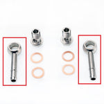 TRITDT Turbo Water Pipe Adapter Set M18 to OD12mm for Garrett GT45 GT42