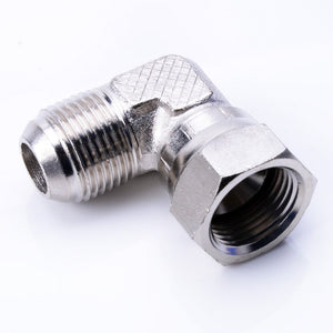 TRITDT 90Deg 10AN Female Swivel to 10AN Turbo Adapter