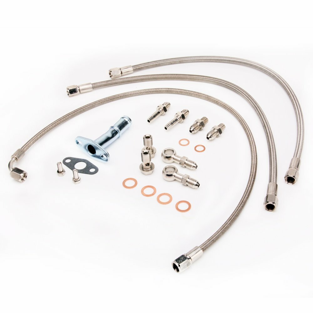 TRITDT Turbo Install Kit for IHI RHB5 VI58 On MAZDA MIATA MX-5 323 GTX