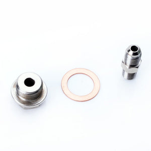 Fits TOYOTA 3SGTE ST165 Celica Gen 1 & 2 Oil Feed Adapter Kit M18x1.5mm to 4AN