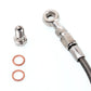 TRITDT Fits TOYOTA 1JZ-GTE w/ Greddy Trust T78-29D T78-33D Oil Feed Line Kit