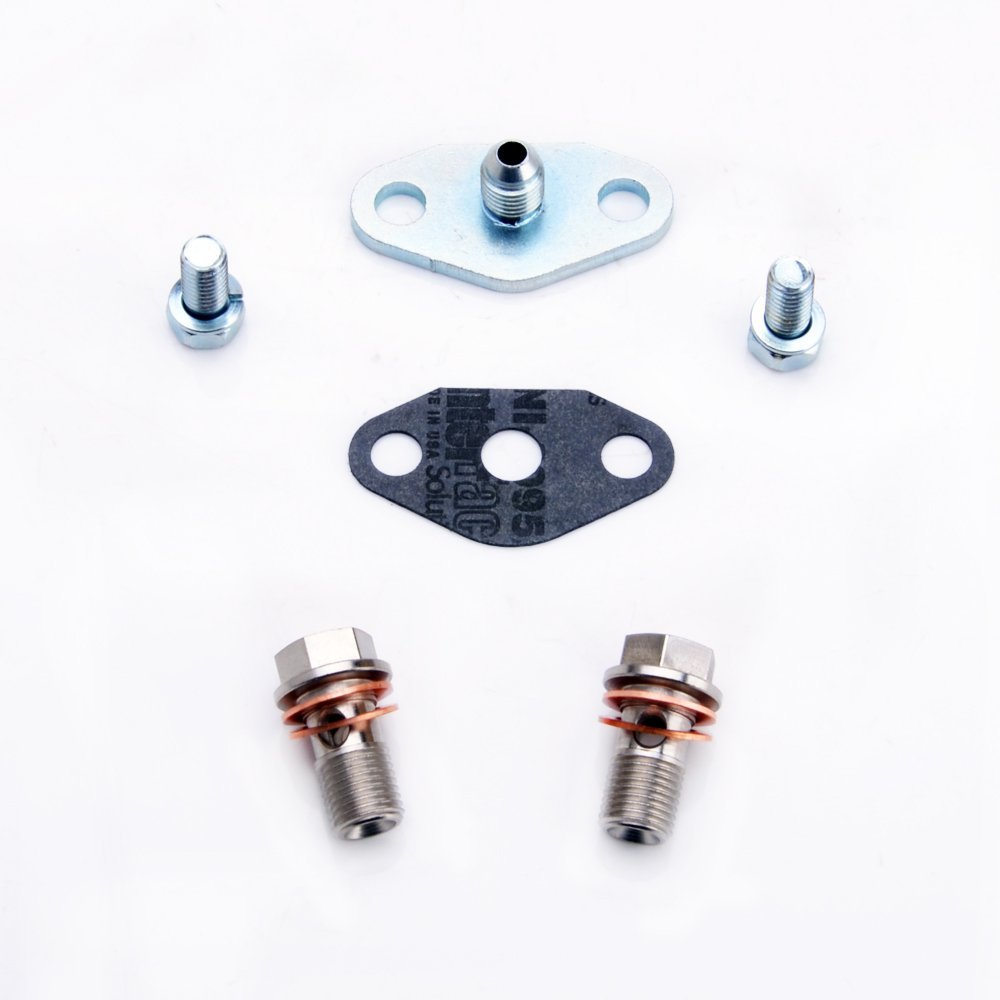 For SUBARU 02~06 WRX/ 04~14 STI Garrett GT42R GT45R B.B AVCS/Turbo Oil Feed Line