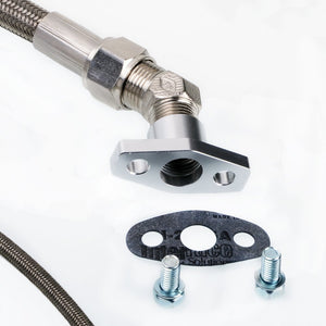 TRITDT Fits Skyline R30 DR30 FJ20ET w/ Garrett GT2860RS Oil and Water Line Kit
