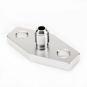 TRITDT Oil Feed Flange Kit to 4AN w/ 1.0mm Hole for Garrett T3/T4R B.B. turbo