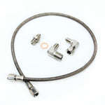 TRITDT Oil Feed Line Kit fits DSM 1g Eclipse EVO 1~3 TD05H (Oil Filter to Turbo)