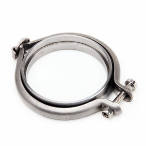 TRITDT Fits Garrett GT3076R GT3582R 3" V-Band Clamp Male Ring with Clamp Set