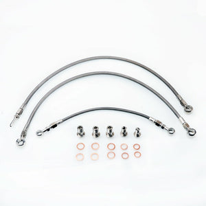 TRITDT Oil & Water Line Kit for Silvia S13 w/ Garrett GT28R GT30R Ball Bearing