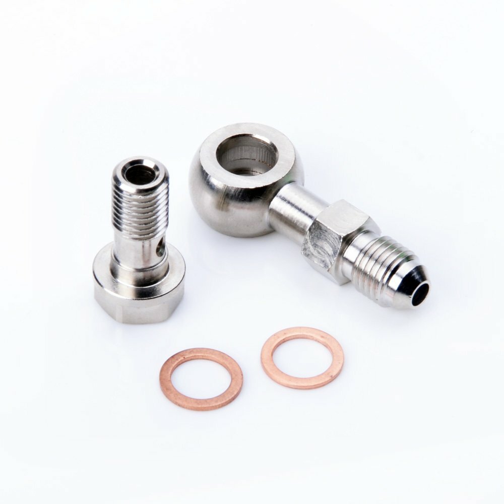 TRITDT Banjo Bolt Kit M10x1.25mm for MHI EVO 1~10 4G63T 4B11T Engine Block