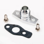 TRITDT Fits DSM 4G63T 1G 2G EVO 8~10 Turbo Oil Return Flange Kit 10AN