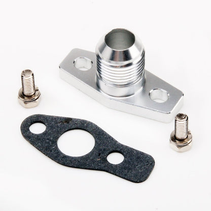 TRITDT Fits DSM 4G63T 1G 2G EVO 8~10 Turbo Oil Return Flange Kit 10AN