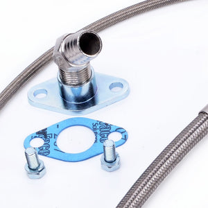 TRITDT Fits TOYOTA 1JZ-GTE 2JZ-GTE w/ TRITDT TD05 TD06 Oil and Water Line Kit