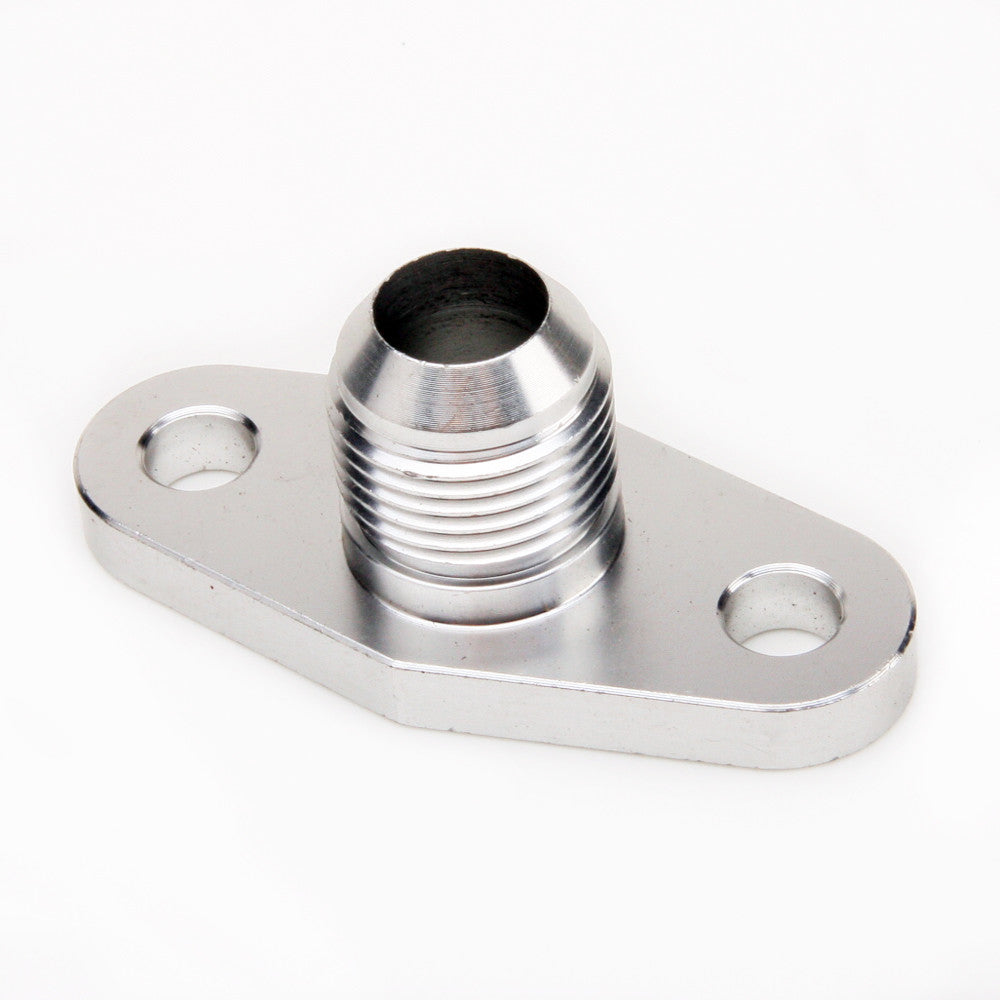 TRITDT Turbo Oil Return Flange Kit 10AN M8 51mm for Garrett T3 T4 T04B T04E T04S