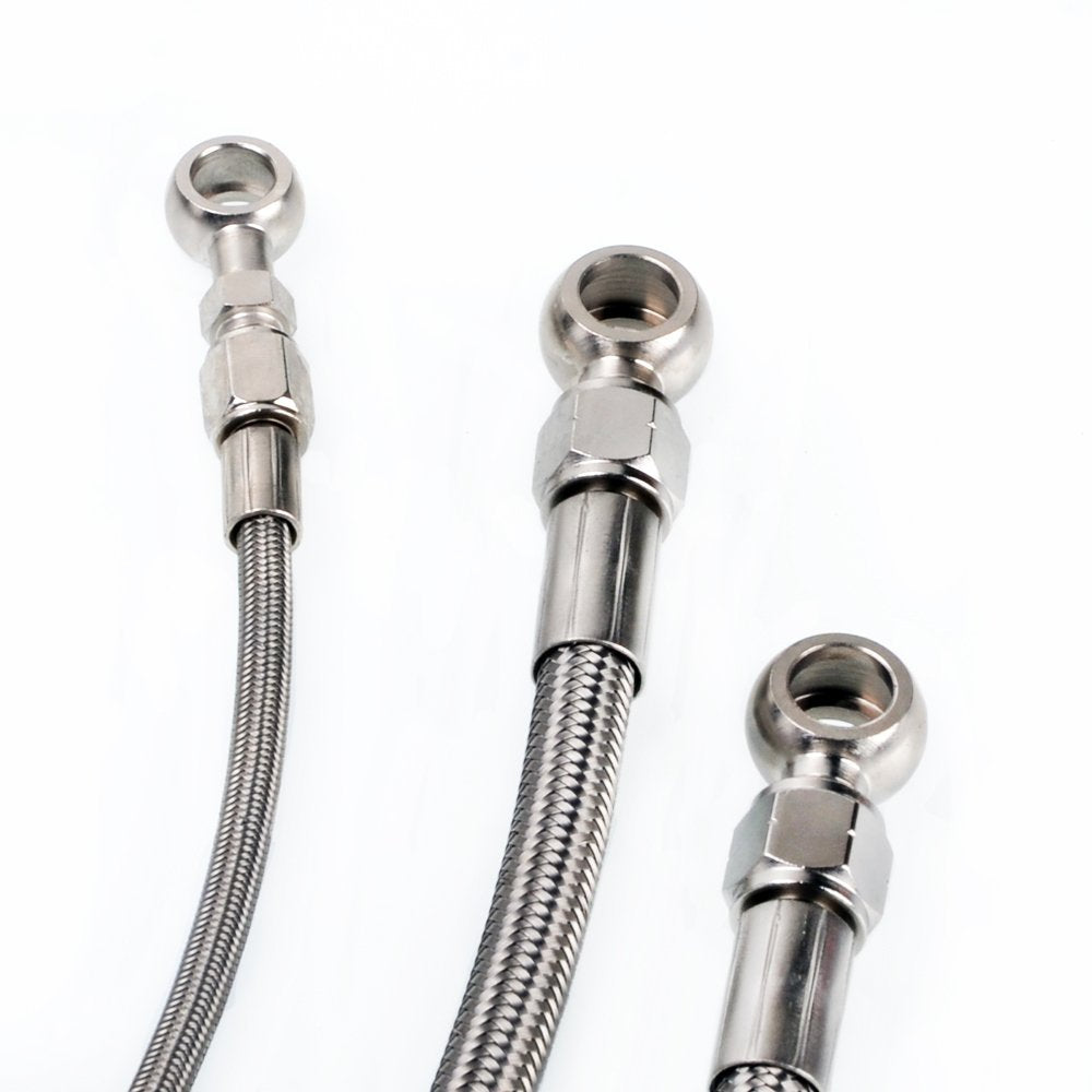 Fits SR20DET S14 S15 w/ Garrett GT28R GT3076R Top Mount Oil and Water Line Kit