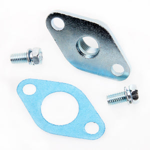 TRITDT Turbo Oil Return Flange Kit 1/2 PT for TOYOTA 1JZ / 2JZ Engine side