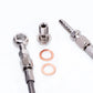 TRITDT Fits 1JZ GTE w/ Stock TOYOTA CT15B Turbo Oil and Water Line Kit