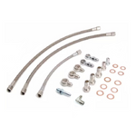 Fits SR20DET CA180DET S13 T25 T28 6AN Journal Bearing Oil & Water Line Kit