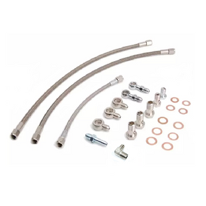Fits SR20DET CA180DET S13 T25 T28 6AN Journal Bearing Oil & Water Line Kit