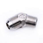 TRITDT45Deg 1/2PT to 10AN Male to Male Turbo Adapter