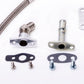 TRITDT Fits DSM 2G 4G63T Eclipse w/ Garrett T25 Turbo Install Kit 6AN