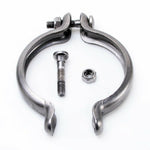 TRITDT Turbo Turbine V-Clamp 73mm For Mitsubishi TF035HM TD04 / IHI RHF4 RHF4H