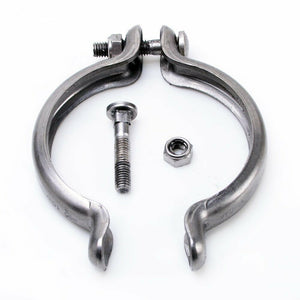 TRITDT Turbo Turbine V-Clamp 73mm For Mitsubishi TF035HM TD04 / IHI RHF4 RHF4H