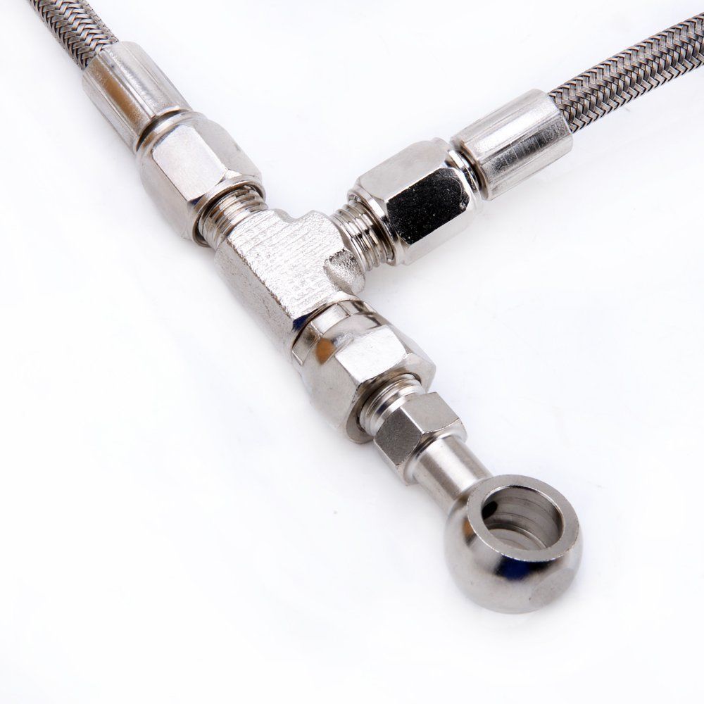 For SUBARU 02~06 WRX/ 04~14 STI Garrett GT42R GT45R B.B AVCS/Turbo Oil Feed Line