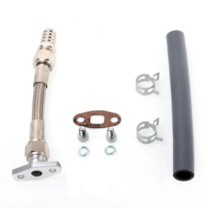 Turbo Oil Return Line fits Skyline RB20DET RB25DET w/ MHI Greddy T67-25G