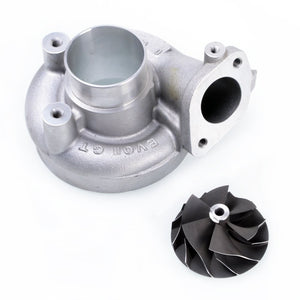 TRITDT Upgrade Compressor Housing + Wheel (52.3 / 68mm) Set for EVO3 TD05H 20G
