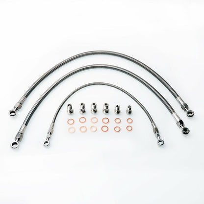 Turbo Oil & Water Line for S14 S15 Top Mount w/ Garrett GT2876R GT3071R GT35R