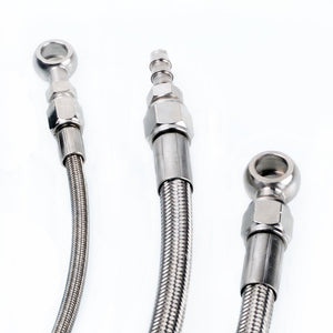 Fits Garrett GT30R B.B. Low Mount for RB20DET RB25DET Oil and Water Line Kit
