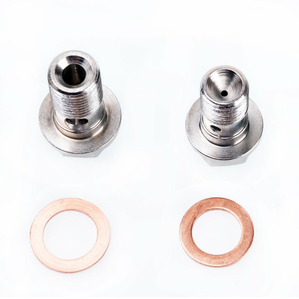 Fits SR20DET S13 T25 T28 6AN Journal Bearing Top Mount Oil & Water Line Kit